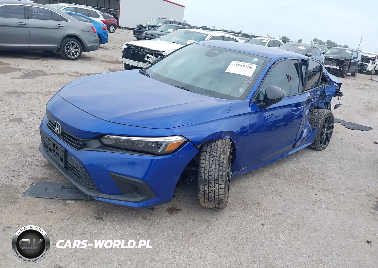 2022 Honda Civic Sport VIN:2HGFE2F55NH564127 - 2