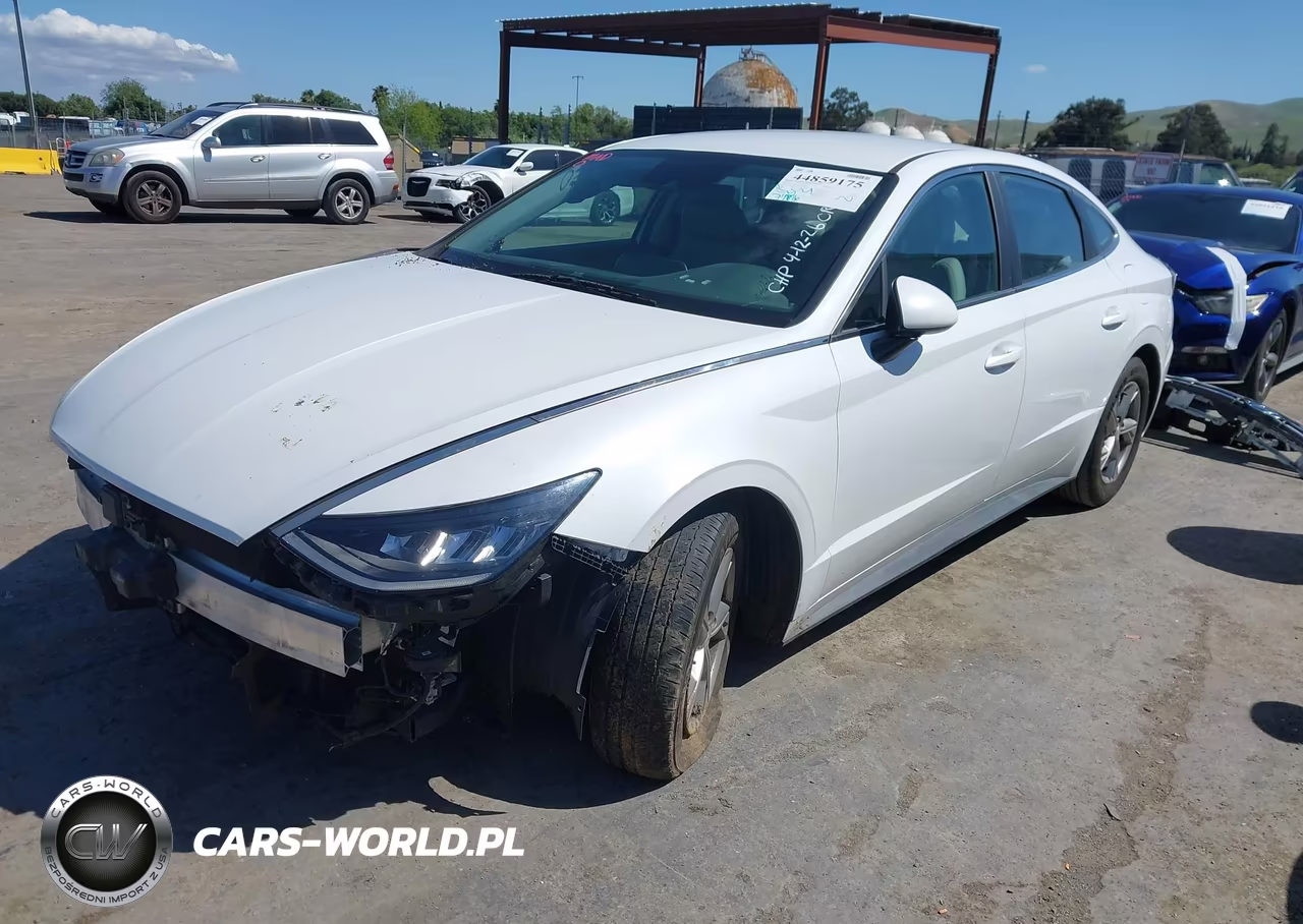 2021 Hyundai Sonata Se VIN:5NPEG4JA2MH109648 - 2
