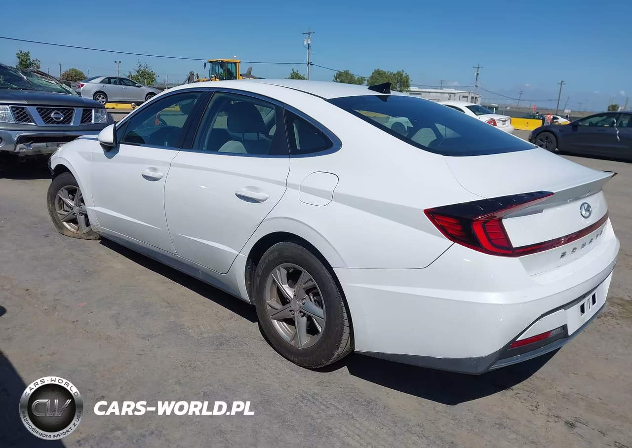 2021 Hyundai Sonata Se VIN:5NPEG4JA2MH109648 - 3