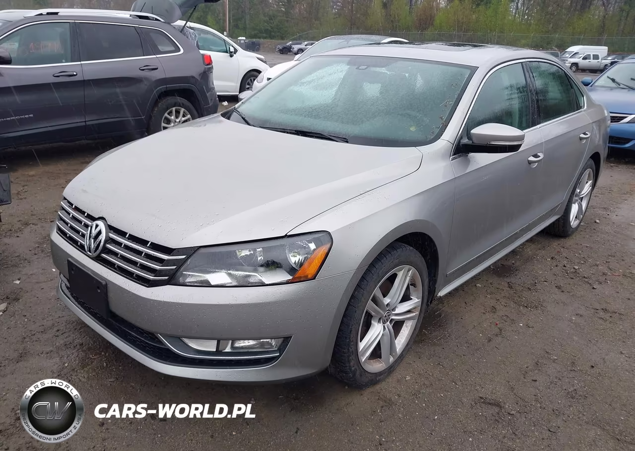 2014 Volkswagen Passat 2.0L Tdi Se VIN:1VWBN7A35EC042470 - 2