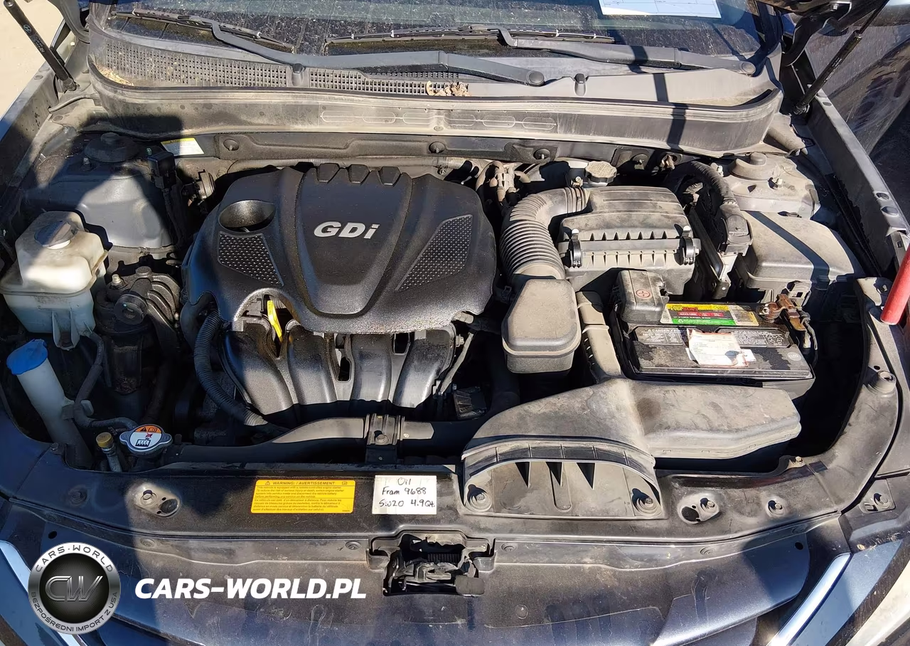2013 Hyundai Sonata Gls VIN:5NPEB4AC8DH657654 - 10