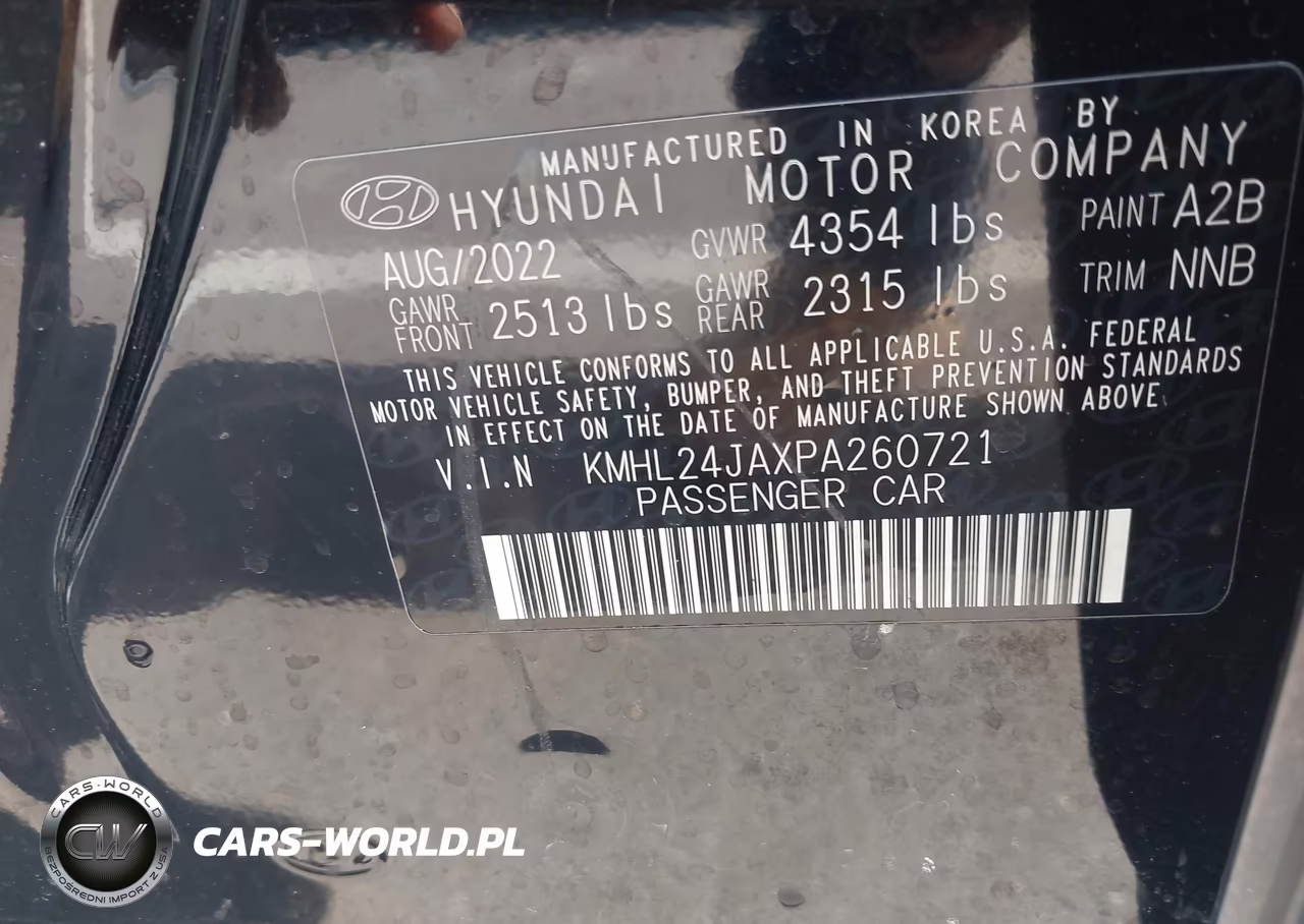 2023 Hyundai Sonata Se VIN:KMHL24JAXPA260721 - 9
