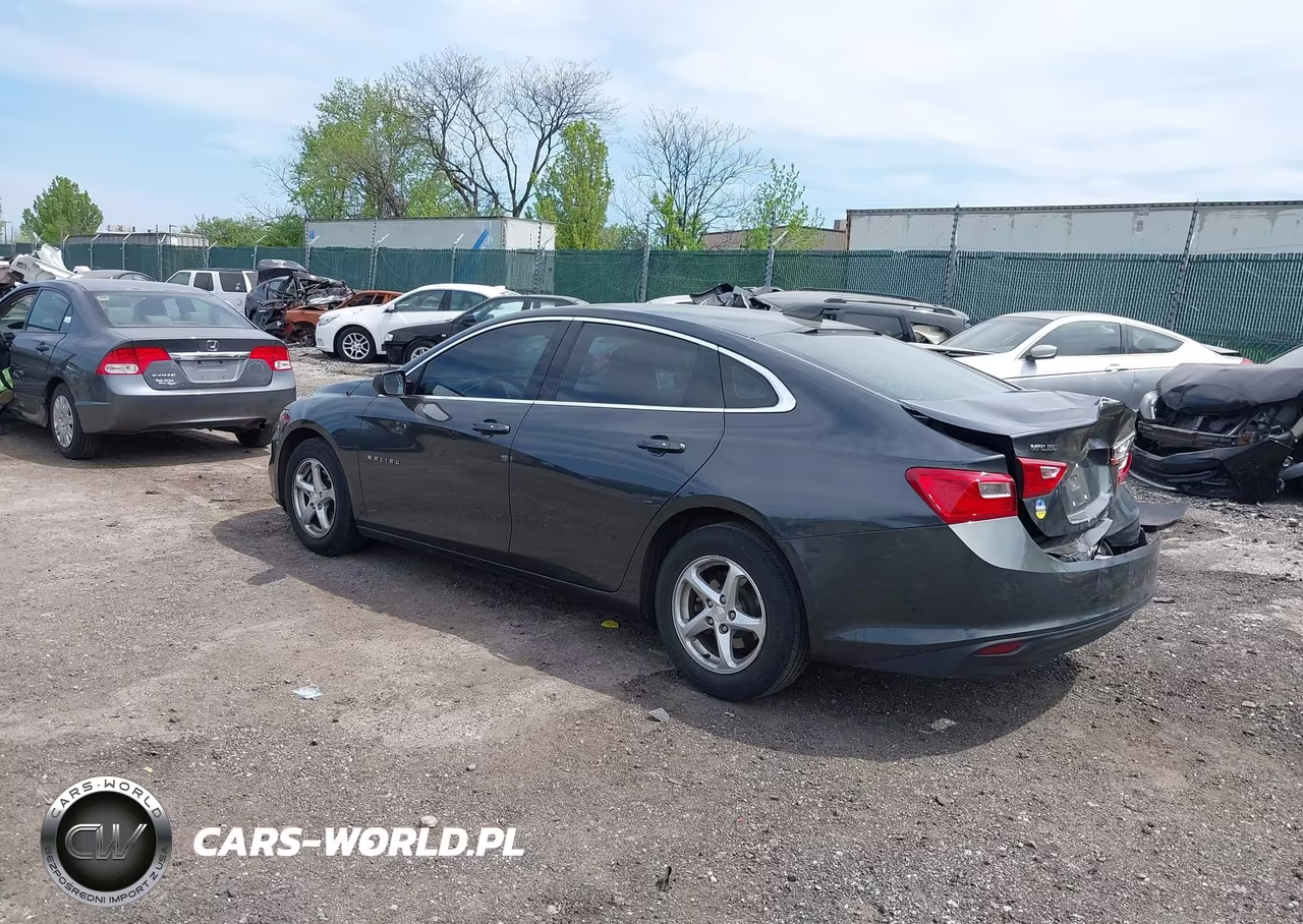2017 Chevrolet Malibu Ls VIN:1G1ZB5ST3HF115120 - 3