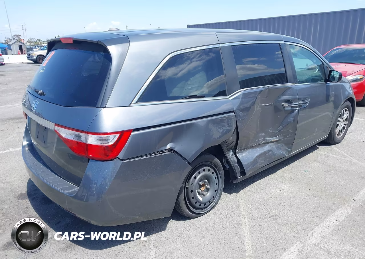 2013 Honda Odyssey Ex-L VIN:5FNRL5H66DB012990 - 4