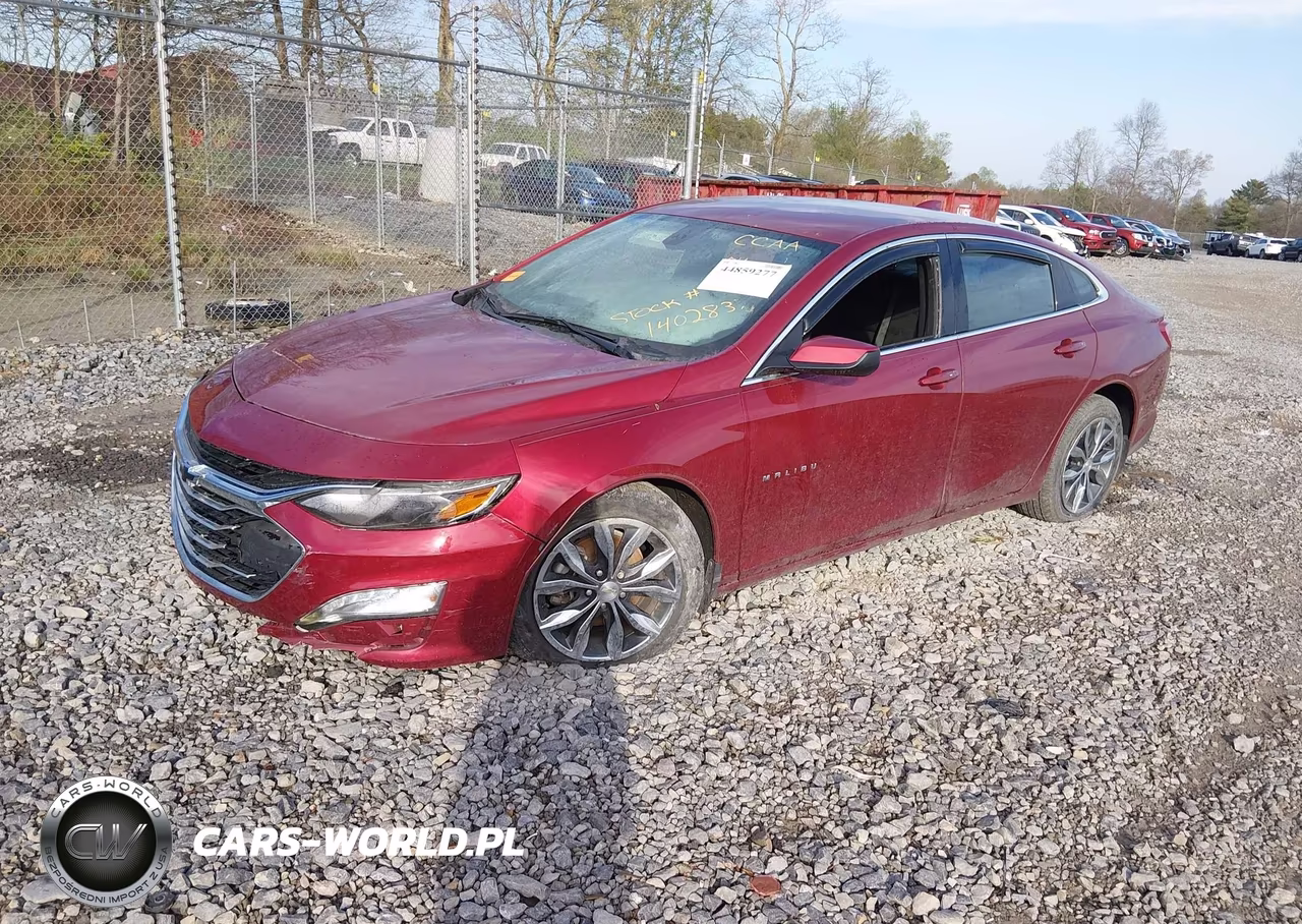 2020 Chevrolet Malibu Fwd Lt VIN:1G1ZD5ST9LF014490 - 2