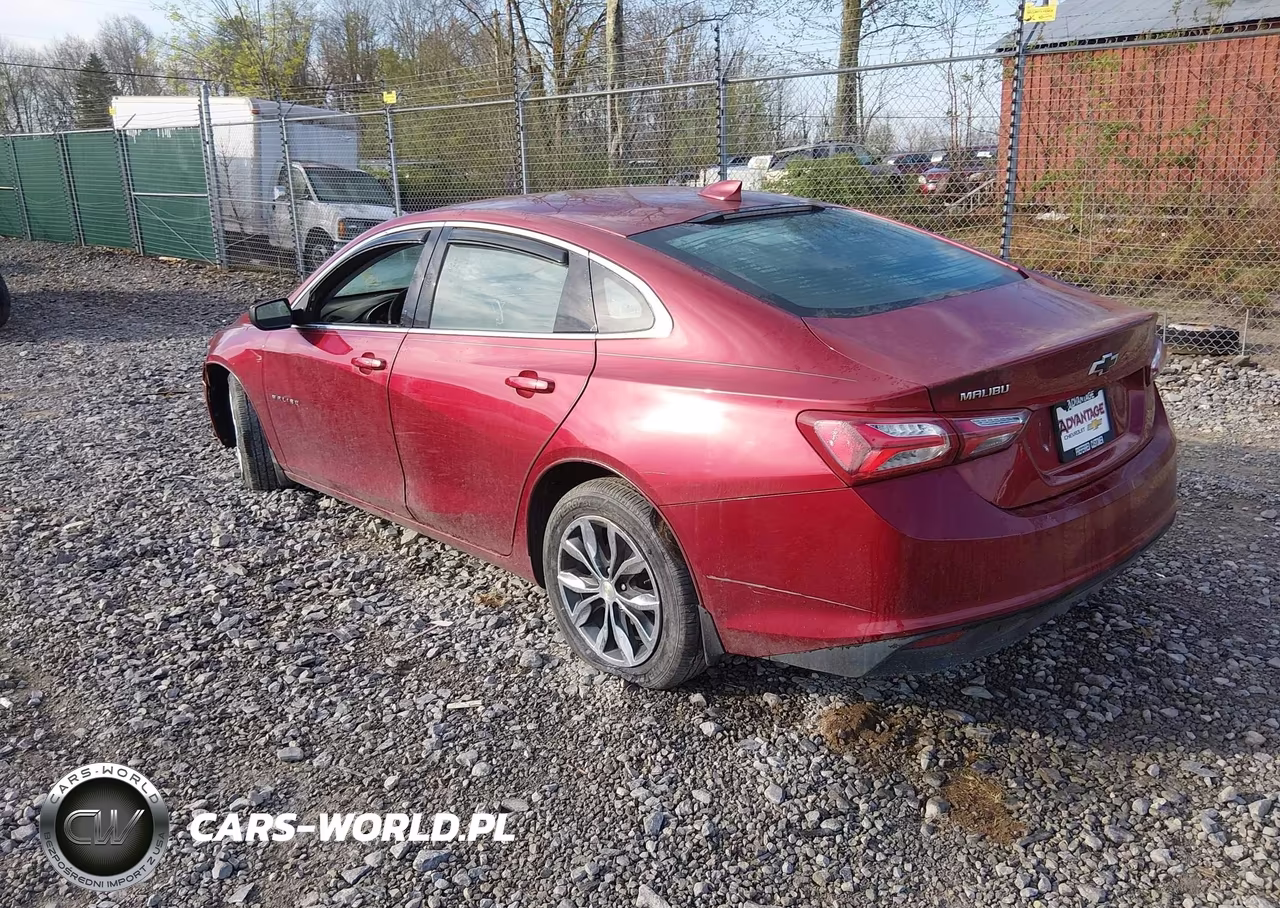2020 Chevrolet Malibu Fwd Lt VIN:1G1ZD5ST9LF014490 - 3