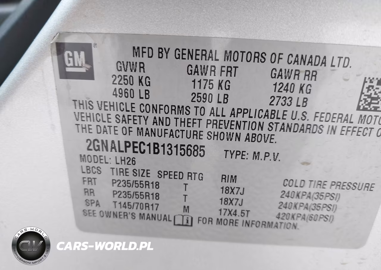 2011 Chevrolet Equinox 2Lt VIN:2GNALPEC1B1315685 - 9