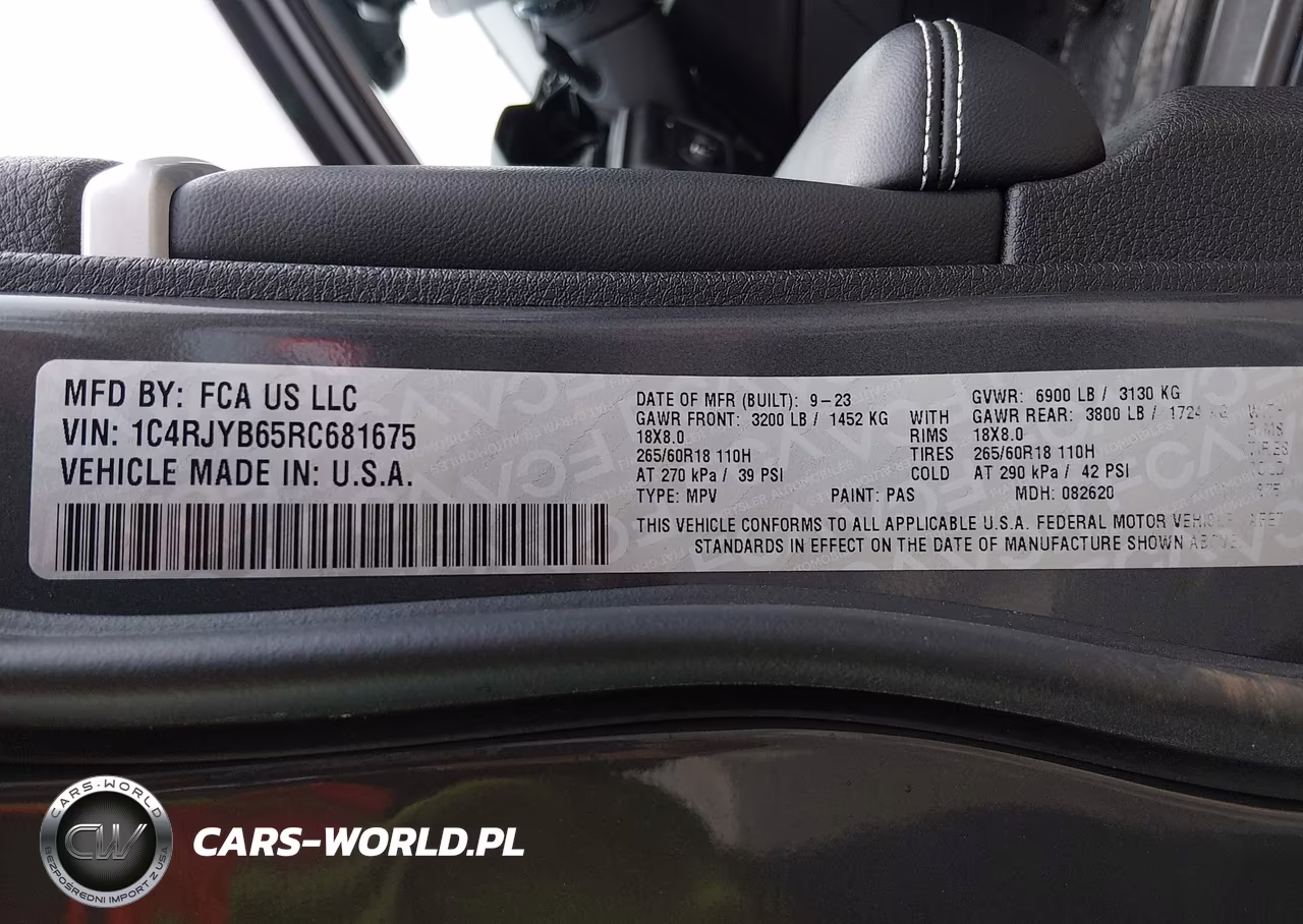 2024 Jeep Grand Cherokee 4Xe VIN:1C4RJYB65RC681675 - 9