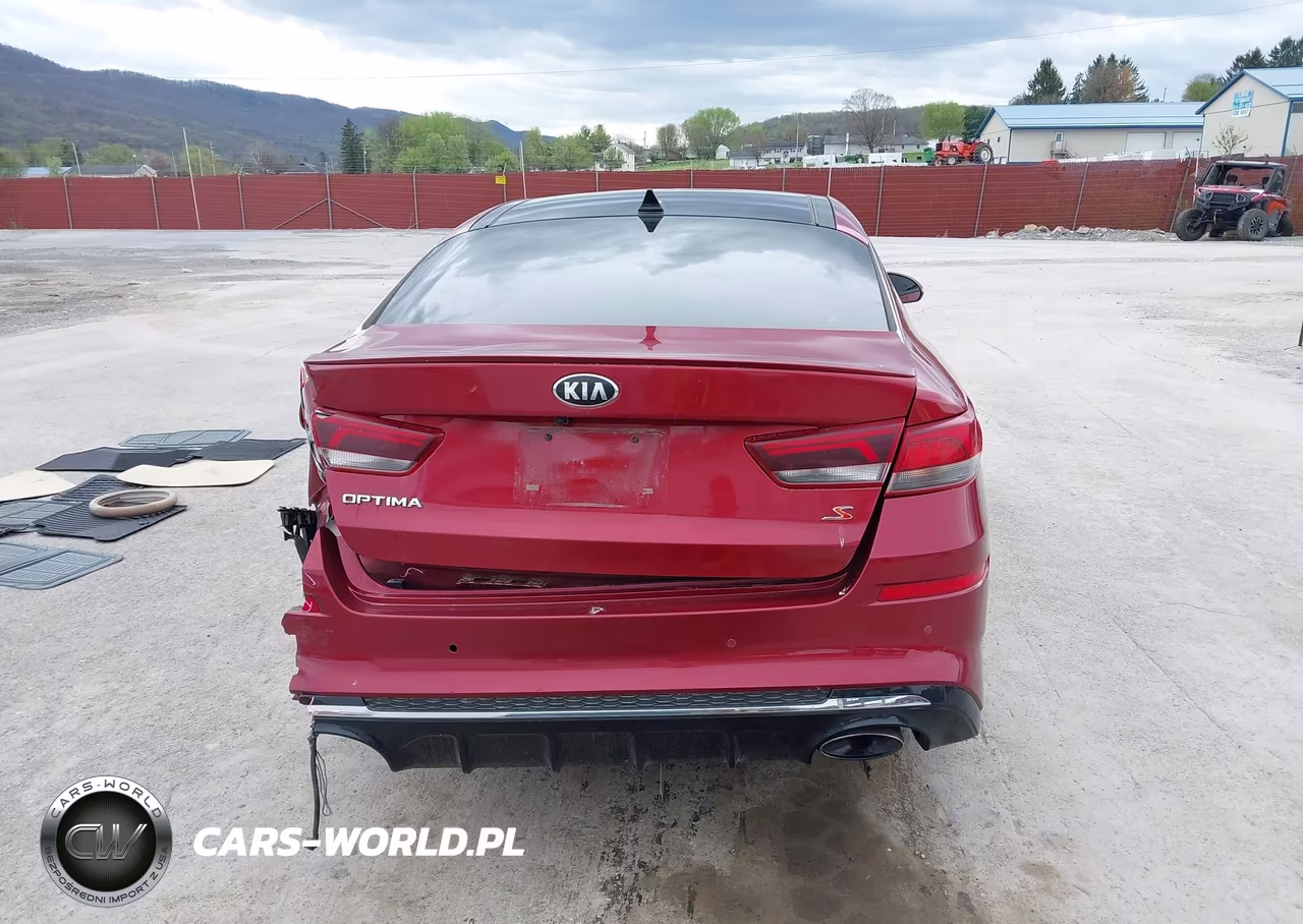 2019 Kia Optima S VIN:5XXGT4L37KG306553 - 16