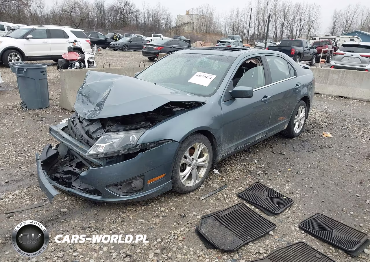2012 Ford Fusion Se VIN:3FAHP0HA6CR114056 - 2