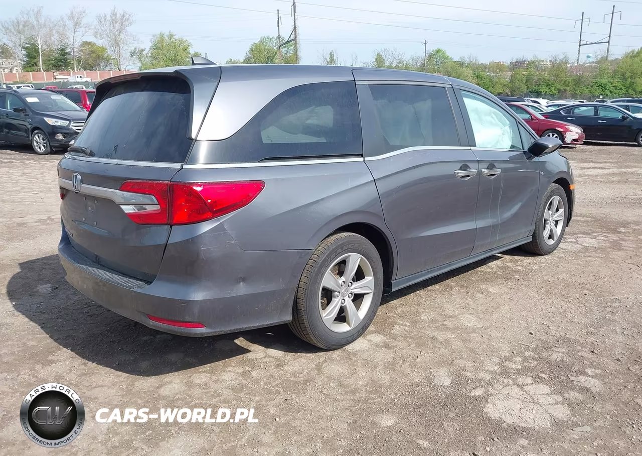2020 Honda Odyssey Ex-L-Ex-L W-Navi Res VIN:5FNRL6H7XLB014464 - 4