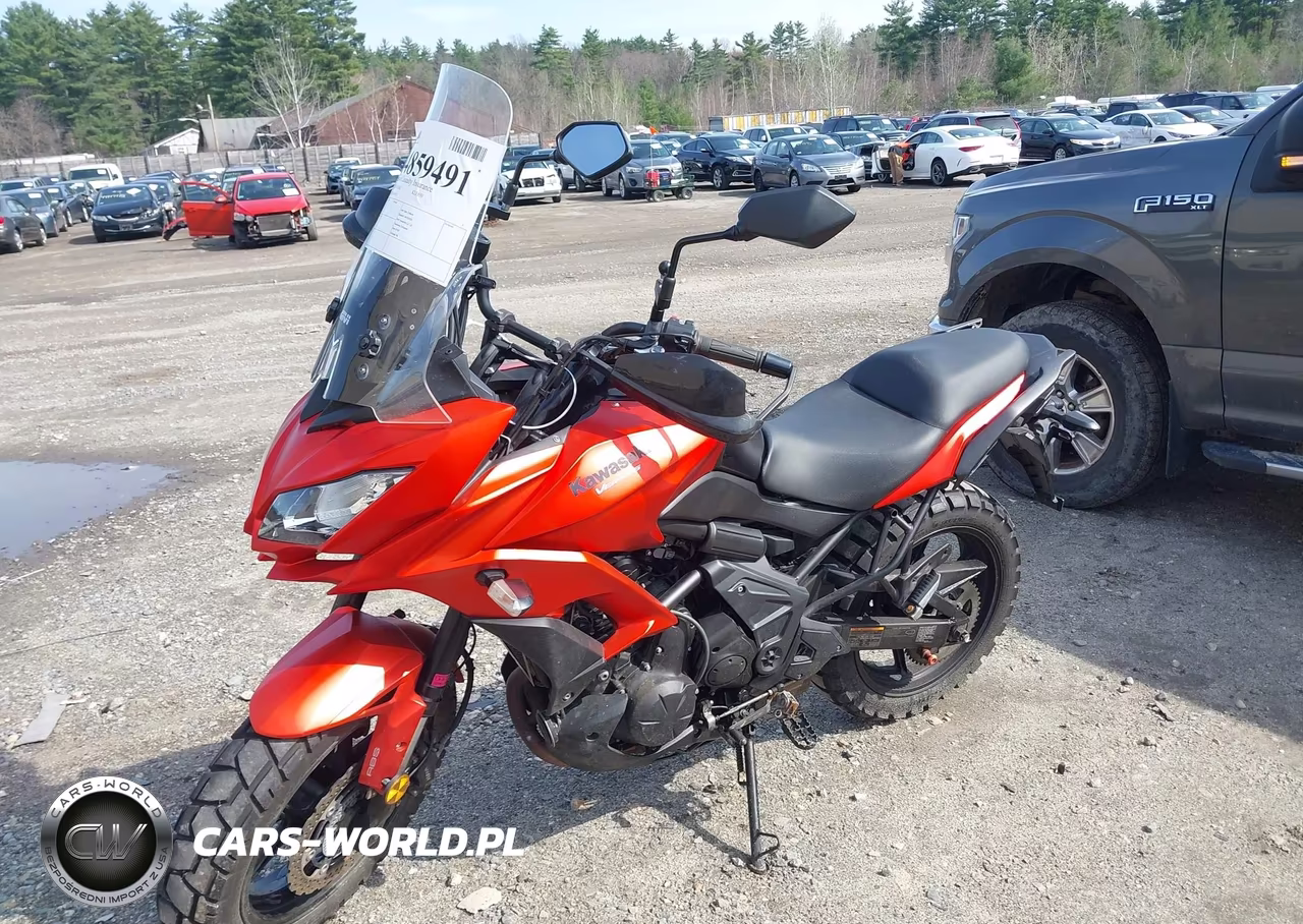 2016 Kawasaki Kle650 F-Lt VIN:JKALEEF1XGDA14015 - 2