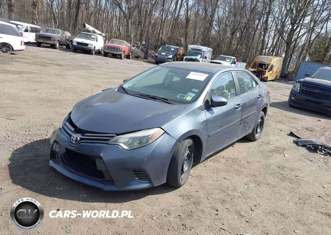 2016 Toyota Corolla Le VIN:2T1BURHE3GC493089 - 2
