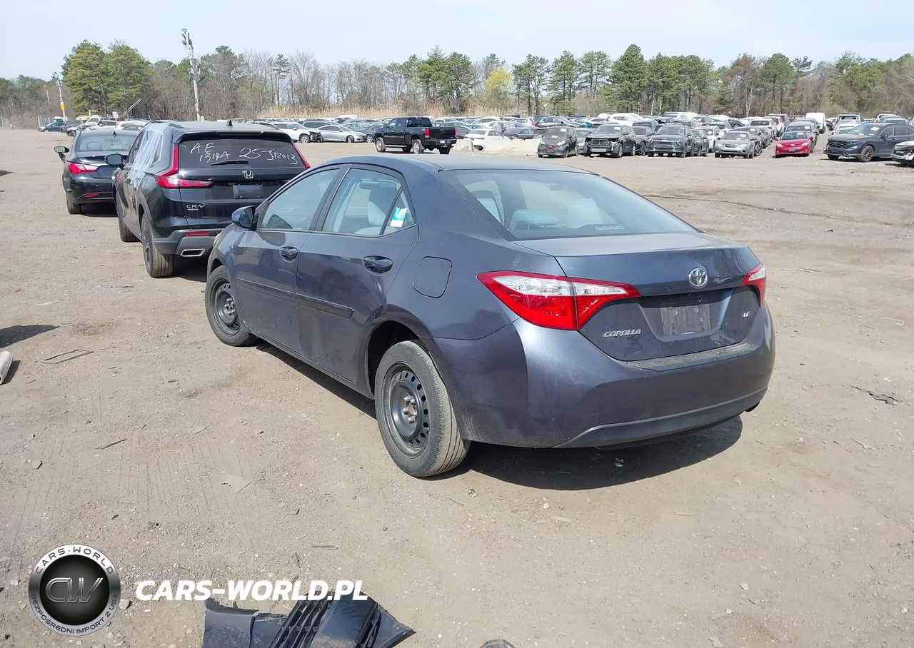 2016 Toyota Corolla Le VIN:2T1BURHE3GC493089 - 3
