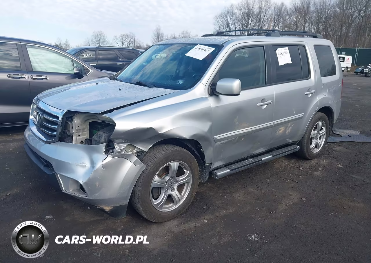 2013 Honda Pilot Ex-L VIN:5FNYF4H5XDB027125 - 2