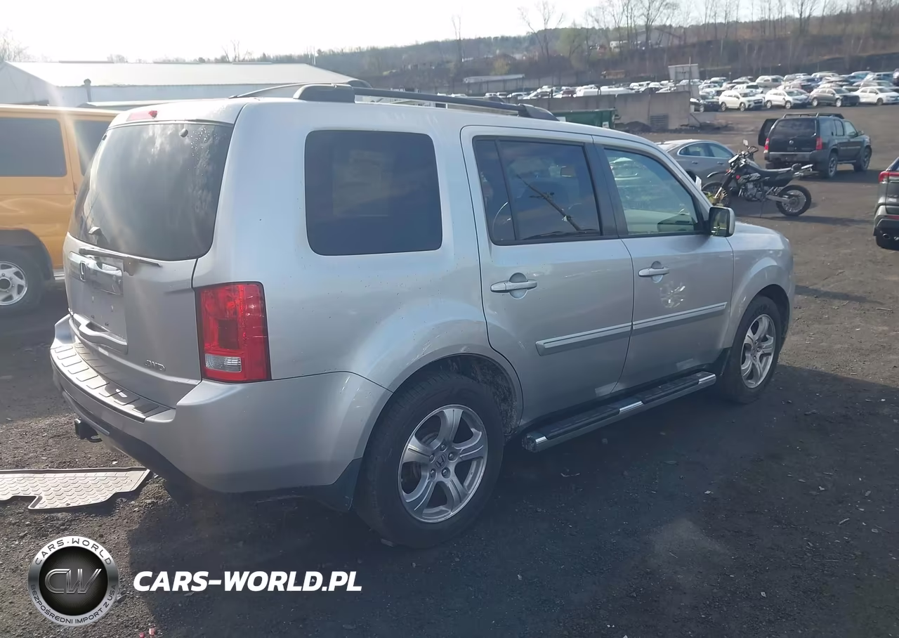 2013 Honda Pilot Ex-L VIN:5FNYF4H5XDB027125 - 4