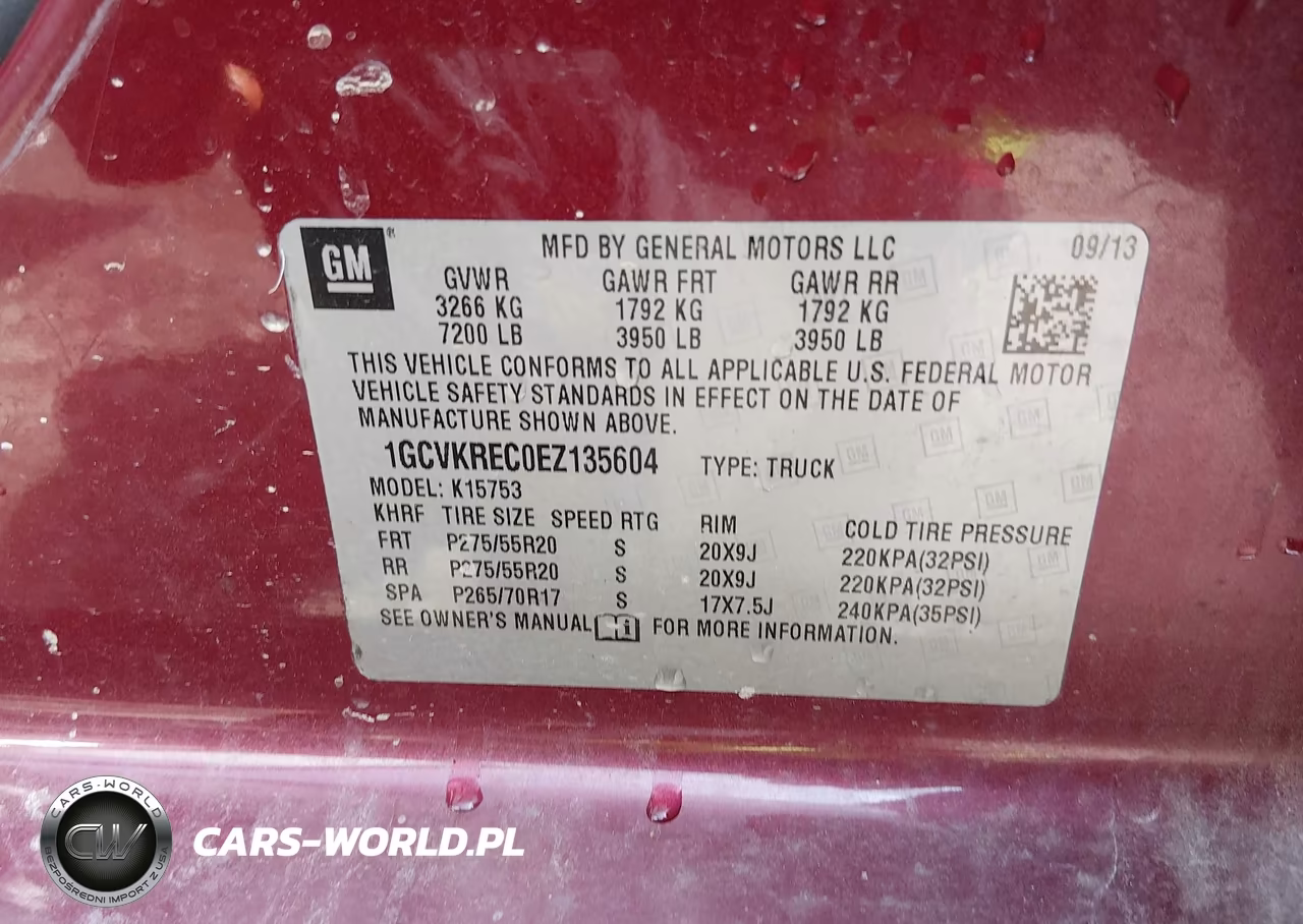 2014 Chevrolet Silverado 1500 1Lt VIN:1GCVKREC0EZ135604 - 9