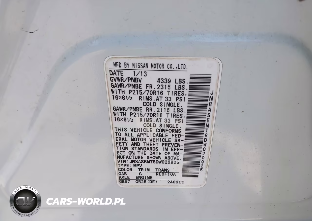 2013 Nissan Rogue S VIN:JN8AS5MT8DW020925 - 9