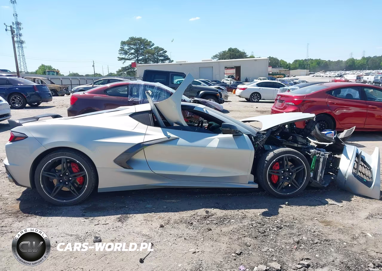 2021 Chevrolet Corvette Stingray Rwd 2Lt VIN:1G1YB2D4XM5104681 - 14