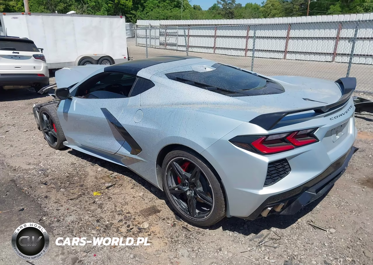 2021 Chevrolet Corvette Stingray Rwd 2Lt VIN:1G1YB2D4XM5104681 - 3