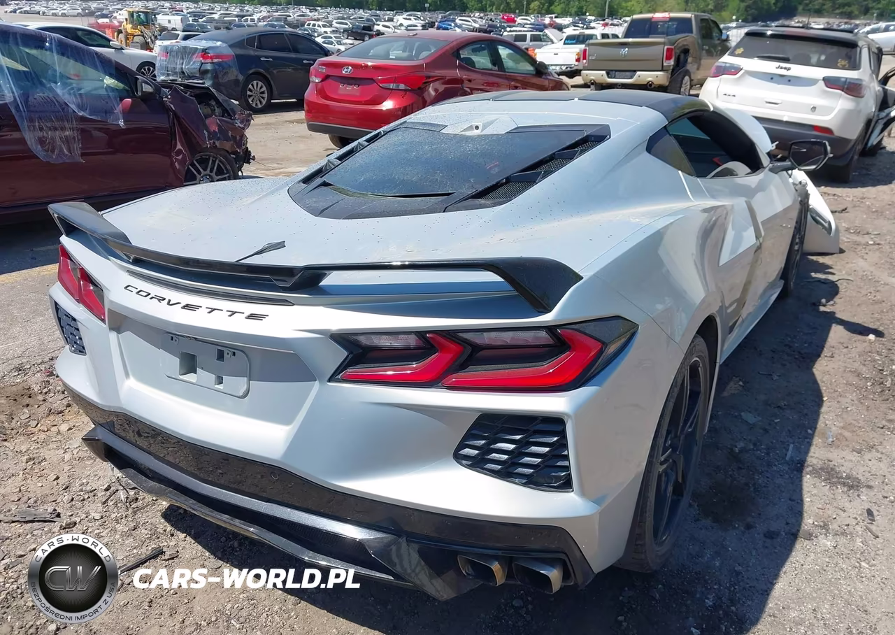 2021 Chevrolet Corvette Stingray Rwd 2Lt VIN:1G1YB2D4XM5104681 - 4
