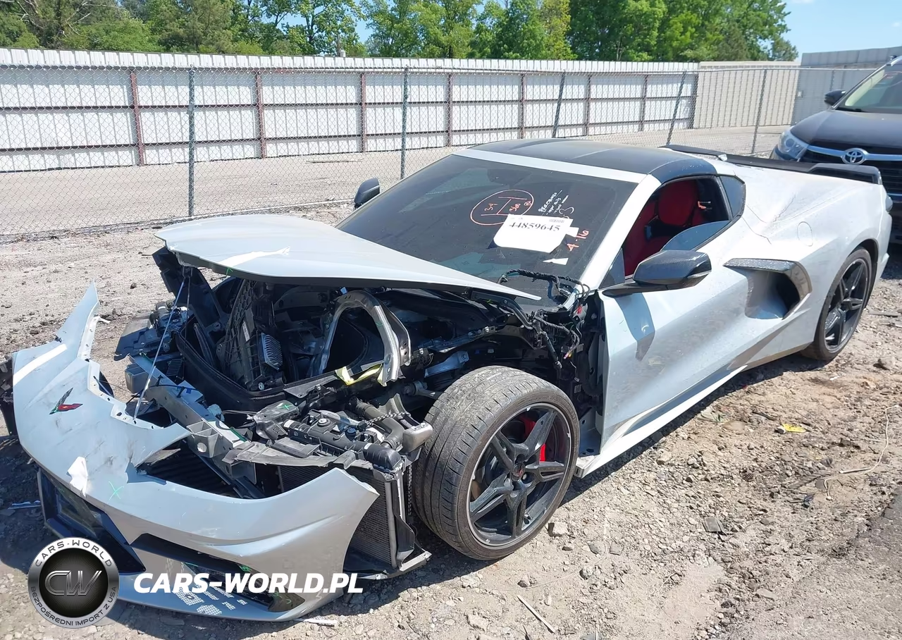 2021 Chevrolet Corvette Stingray Rwd 2Lt VIN:1G1YB2D4XM5104681 - 6