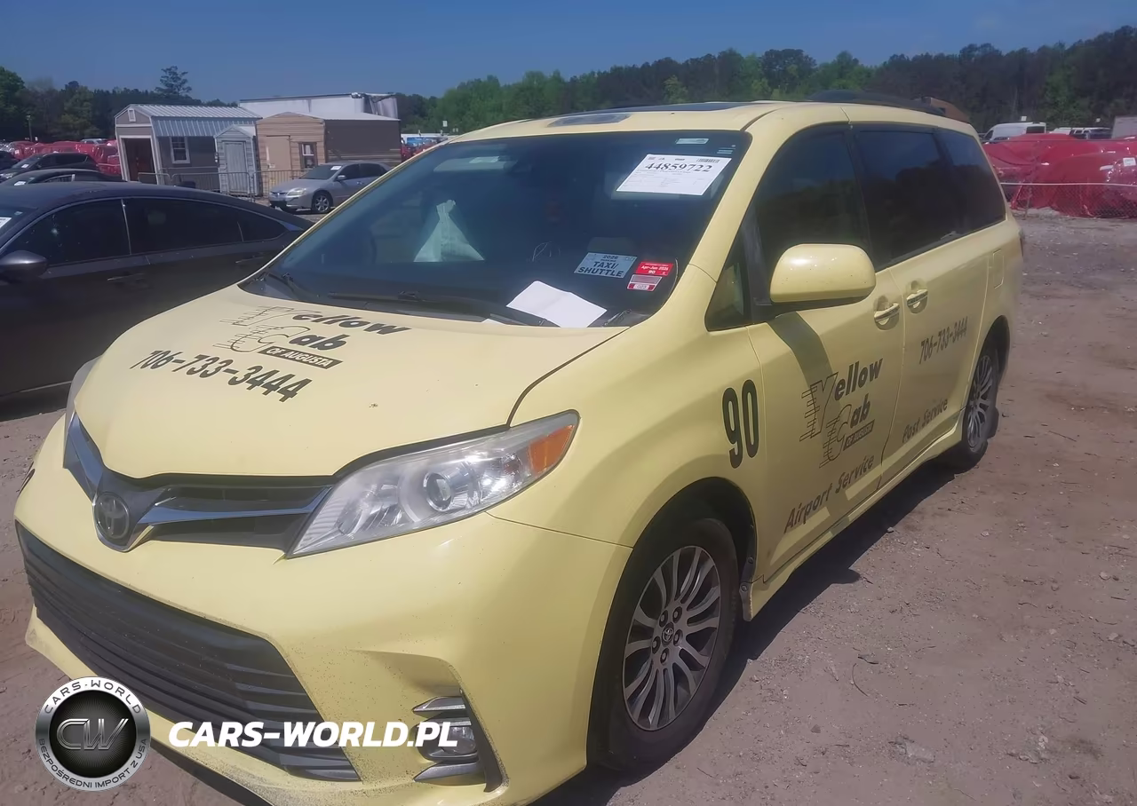 2019 Toyota Sienna Xle 8 Passenger VIN:5TDYZ3DC9KS019211 - 2