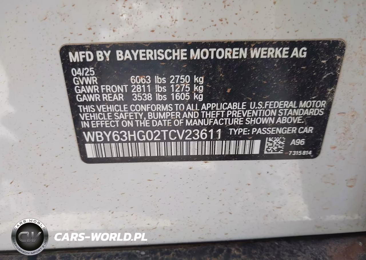 2026 BMW I5 Edrive40 VIN:WBY63HG02TCV23611 - 9