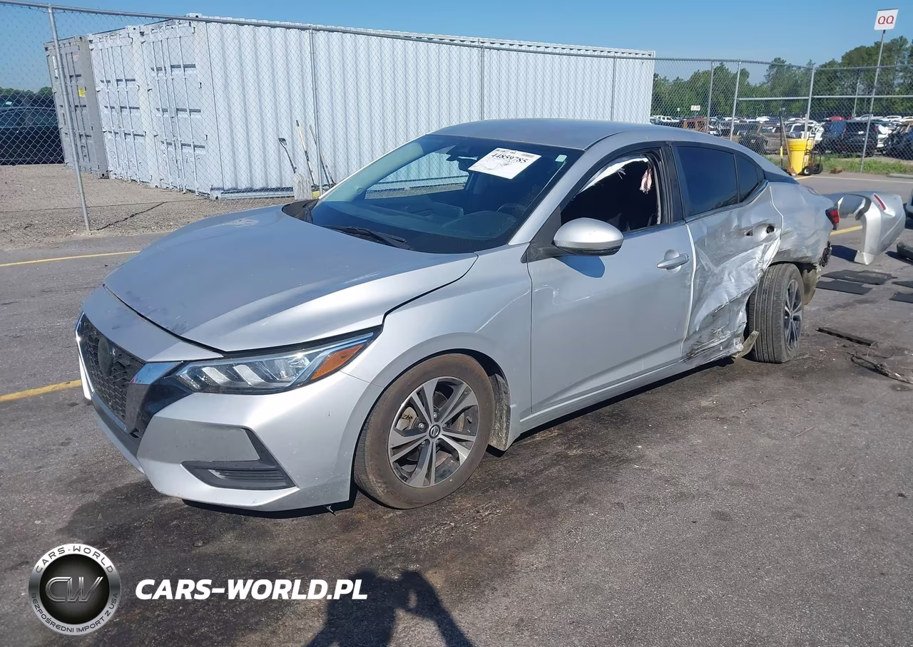 2020 Nissan Sentra Sv Xtronic Cvt VIN:3N1AB8CV8LY223629 - 2