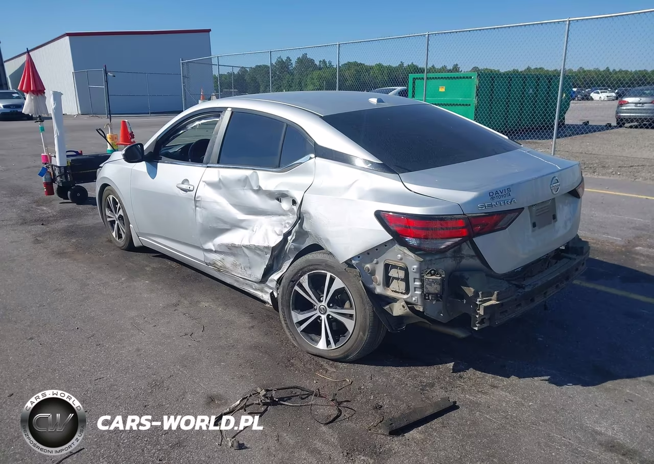 2020 Nissan Sentra Sv Xtronic Cvt VIN:3N1AB8CV8LY223629 - 3