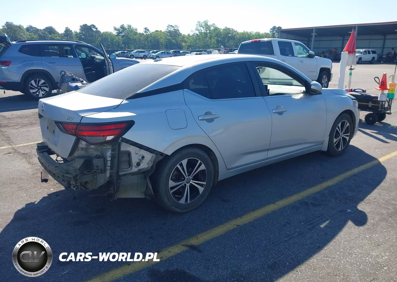 2020 Nissan Sentra Sv Xtronic Cvt VIN:3N1AB8CV8LY223629 - 4