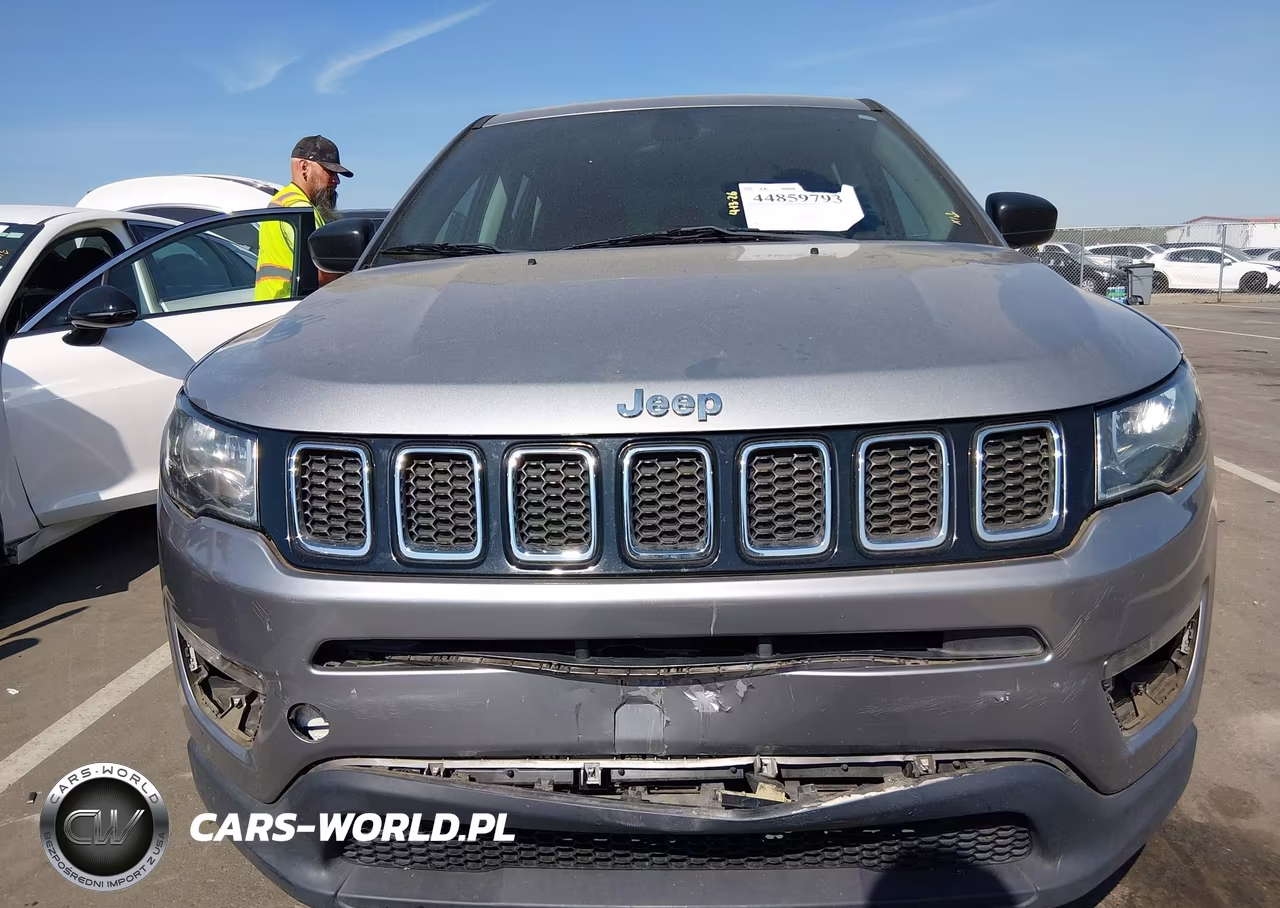 2018 Jeep Compass Sport Fwd VIN:3C4NJCAB5JT330225 - 12