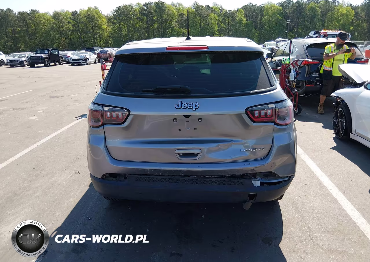 2018 Jeep Compass Sport Fwd VIN:3C4NJCAB5JT330225 - 16