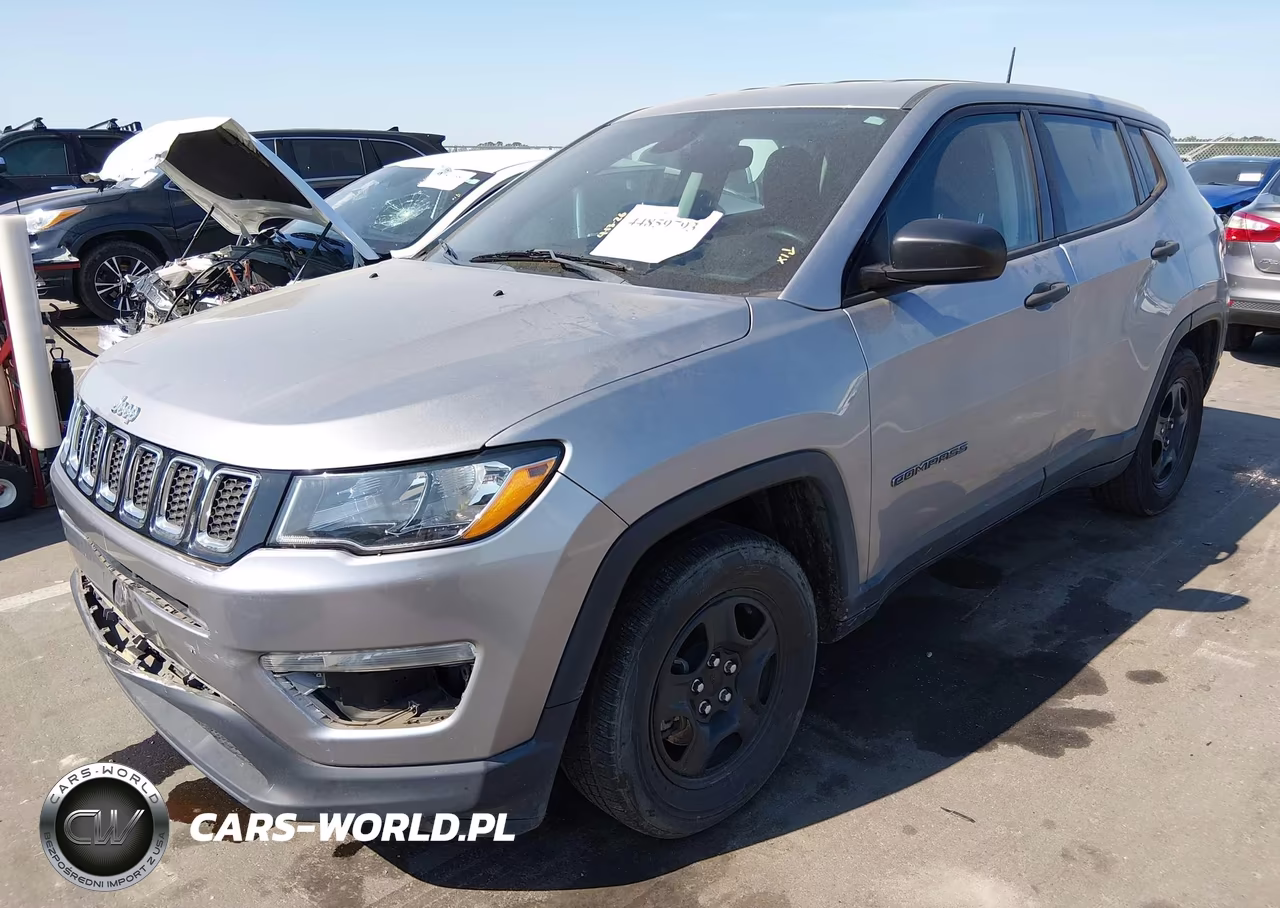 2018 Jeep Compass Sport Fwd VIN:3C4NJCAB5JT330225 - 2