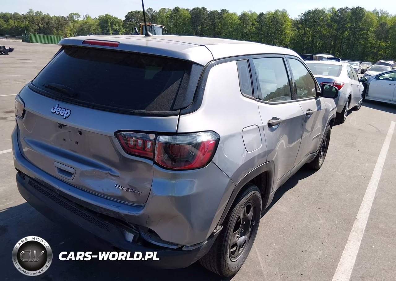 2018 Jeep Compass Sport Fwd VIN:3C4NJCAB5JT330225 - 4
