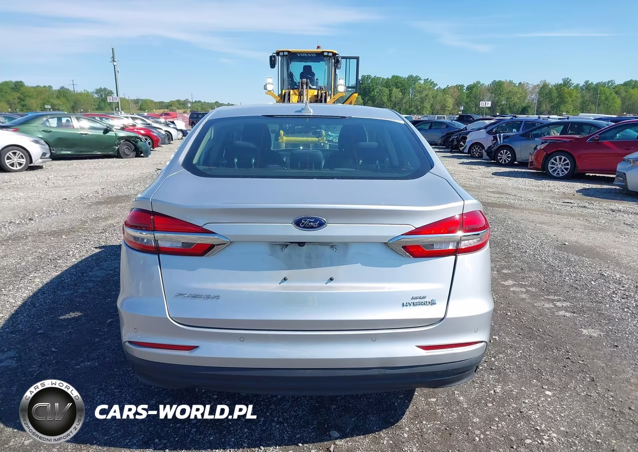 2019 Ford Fusion Hybrid Se VIN:3FA6P0LU0KR107112 - 17