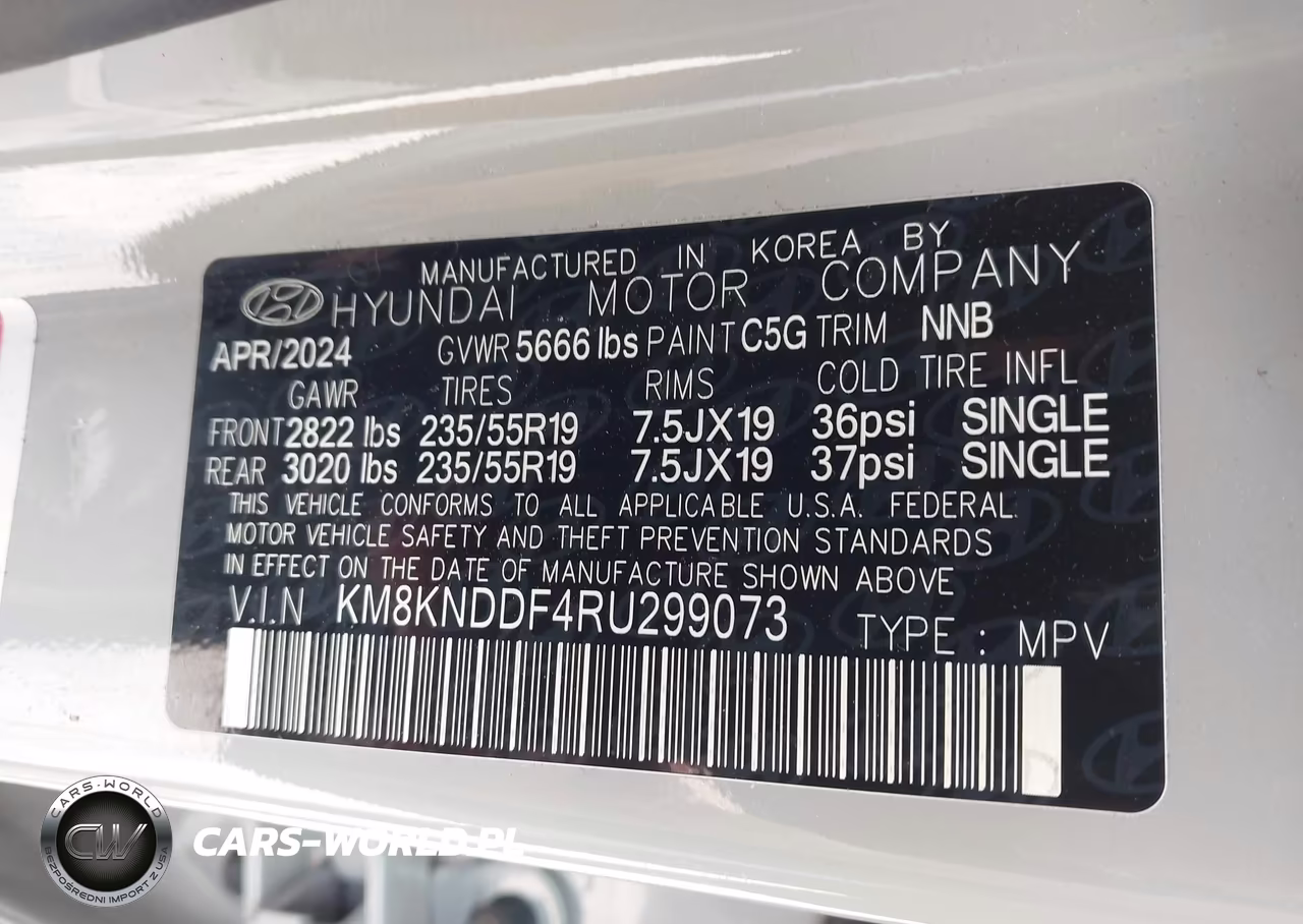 2024 Hyundai Ioniq 5 Sel VIN:KM8KNDDF4RU299073 - 9