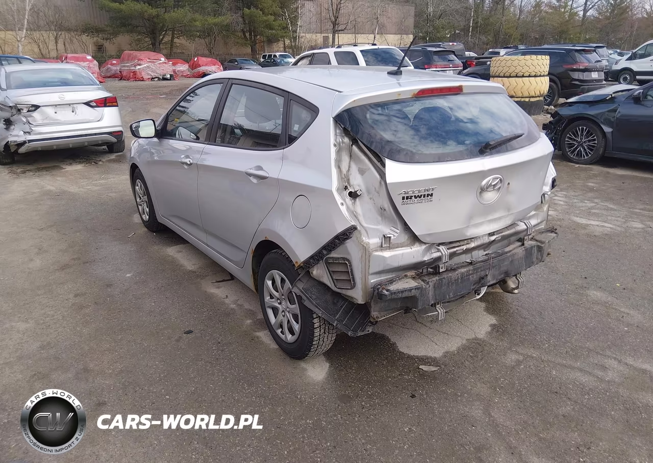2014 Hyundai Accent Gs VIN:KMHCT5AE4EU173172 - 3