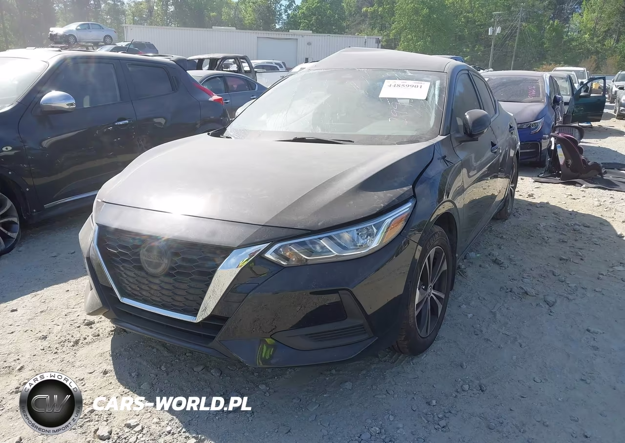 2022 Nissan Sentra Sv Xtronic Cvt VIN:3N1AB8CV4NY299321 - 2