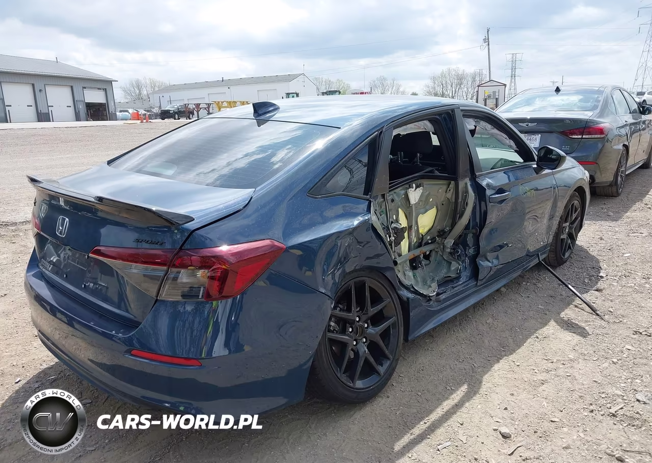 2026 Honda Civic Sport VIN:2HGFE2F51TH534152 - 4