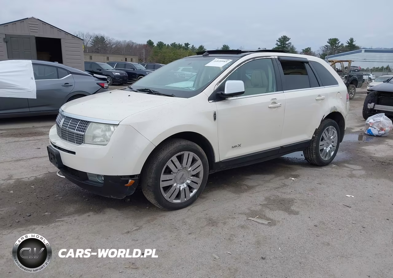 2008 Lincoln Mkx VIN:2LMDU88C78BJ39037 - 2