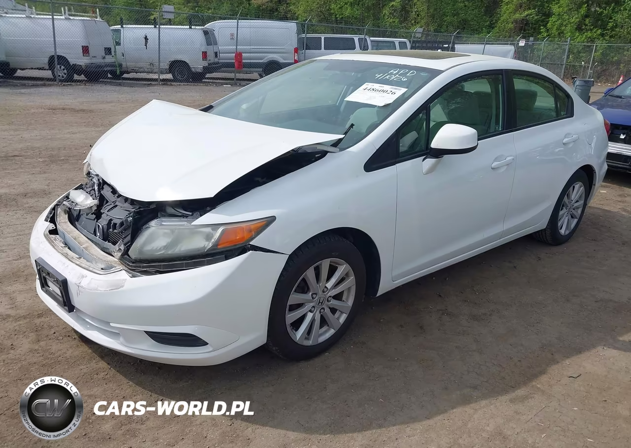 2012 Honda Civic Ex VIN:2HGFB2F89CH309397 - 2