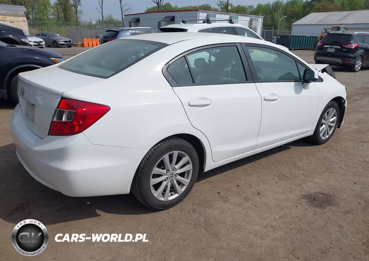 2012 Honda Civic Ex VIN:2HGFB2F89CH309397 - 4