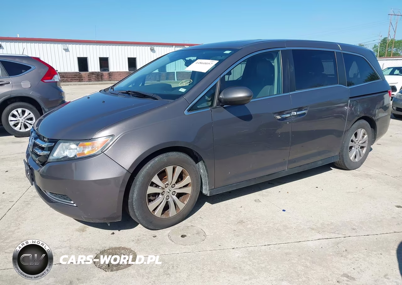 2016 Honda Odyssey Ex-L VIN:5FNRL5H67GB019354 - 2