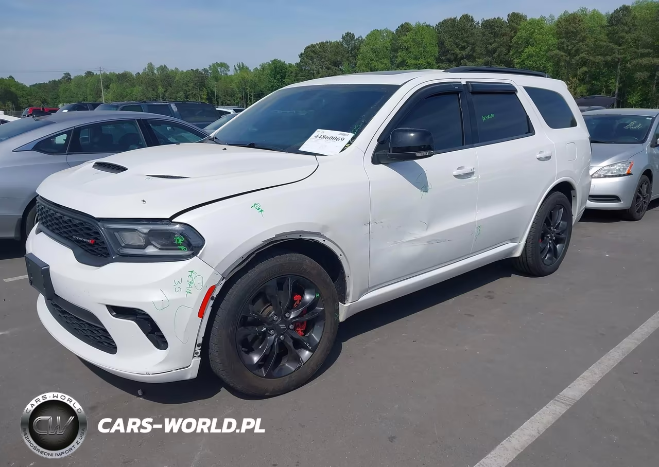 2021 Dodge Durango Gt Plus Rwd VIN:1C4RDHDG6MC598553 - 2