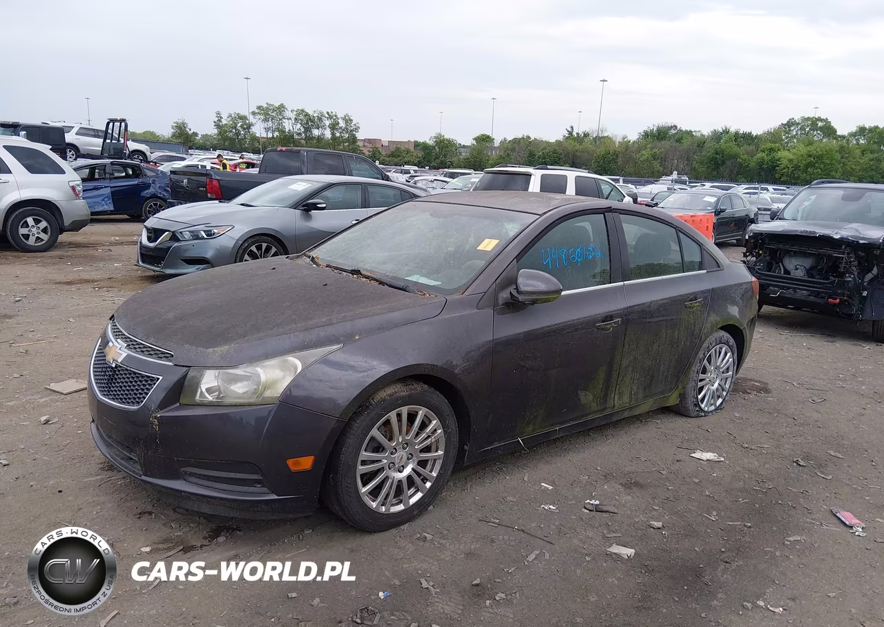 2011 Chevrolet Cruze Eco VIN:1G1PJ5S93B7203620 - 2