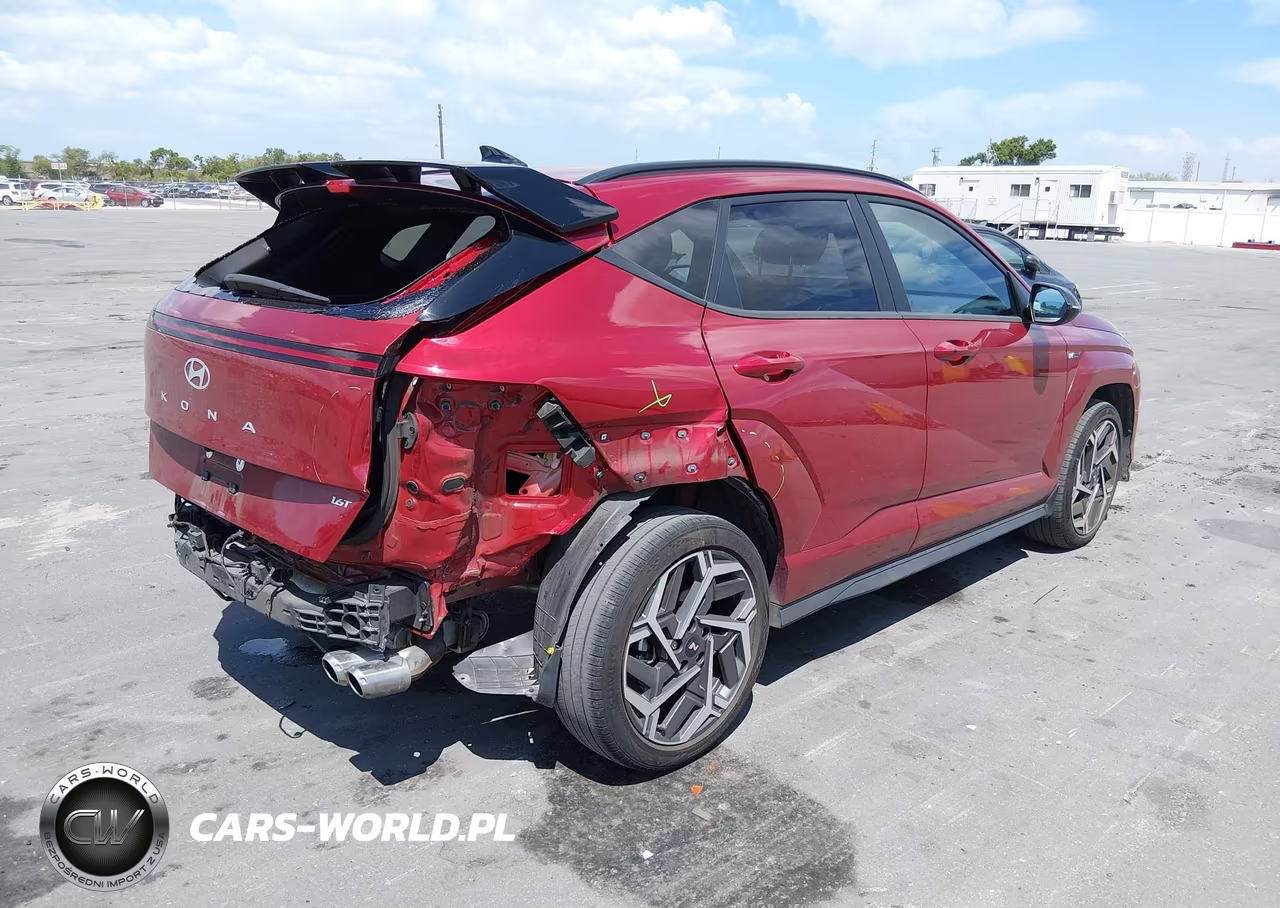 2025 Hyundai Kona N Line S VIN:KM8HB3A35SU186620 - 4