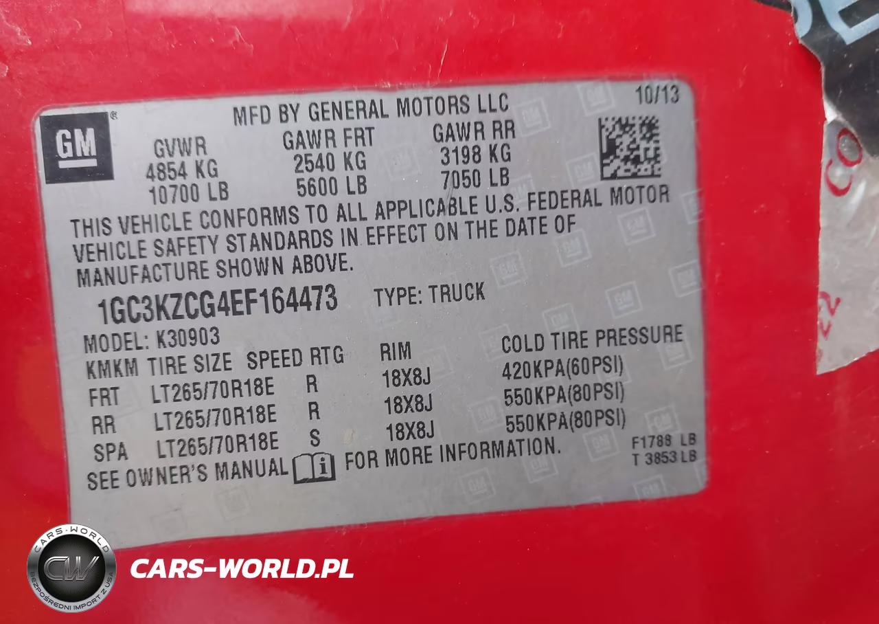2014 Chevrolet Silverado 3500Hd Work Truck VIN:1GC3KZCG4EF164473 - 8