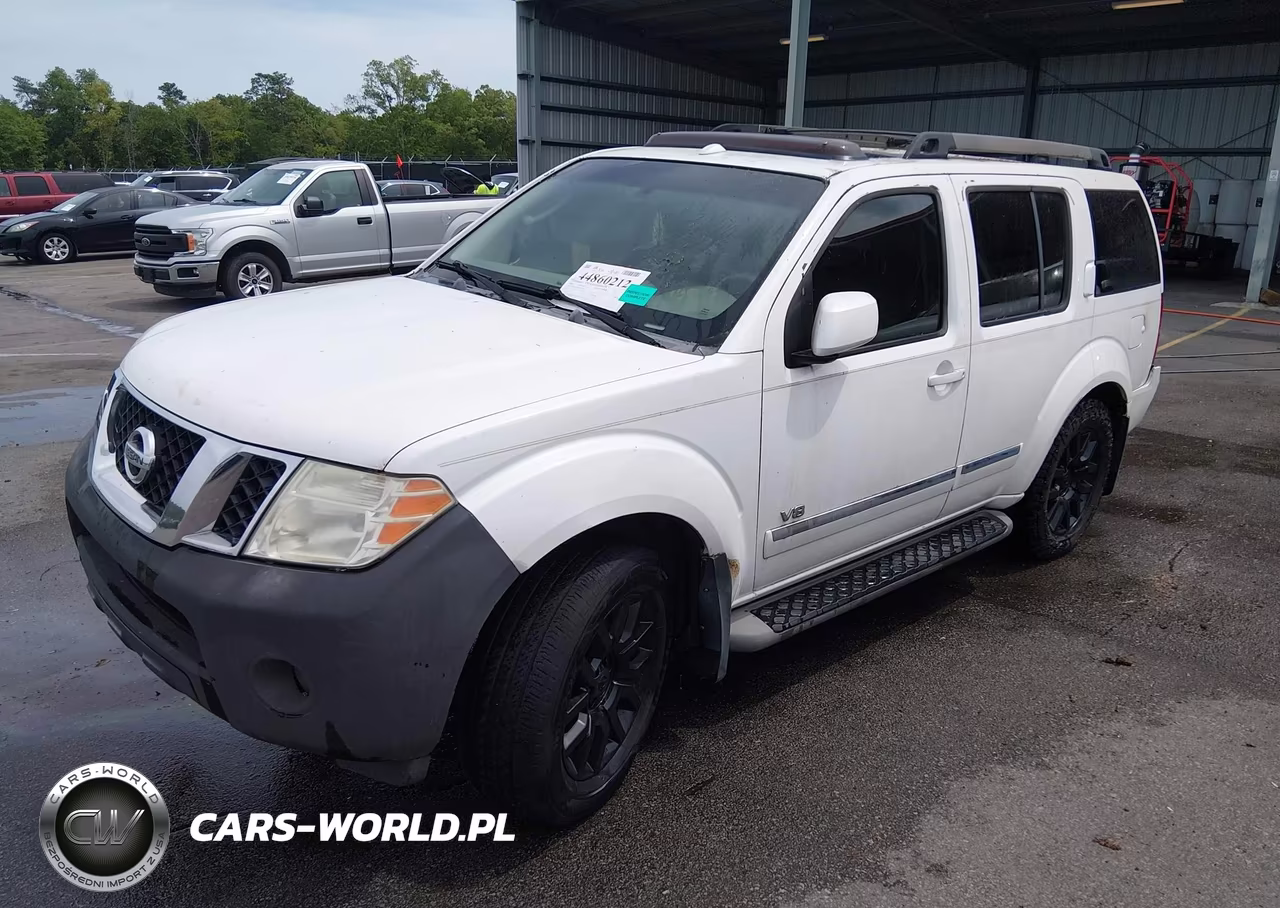 2008 Nissan Pathfinder Le V8 VIN:5N1BR18AX8C613847 - 2