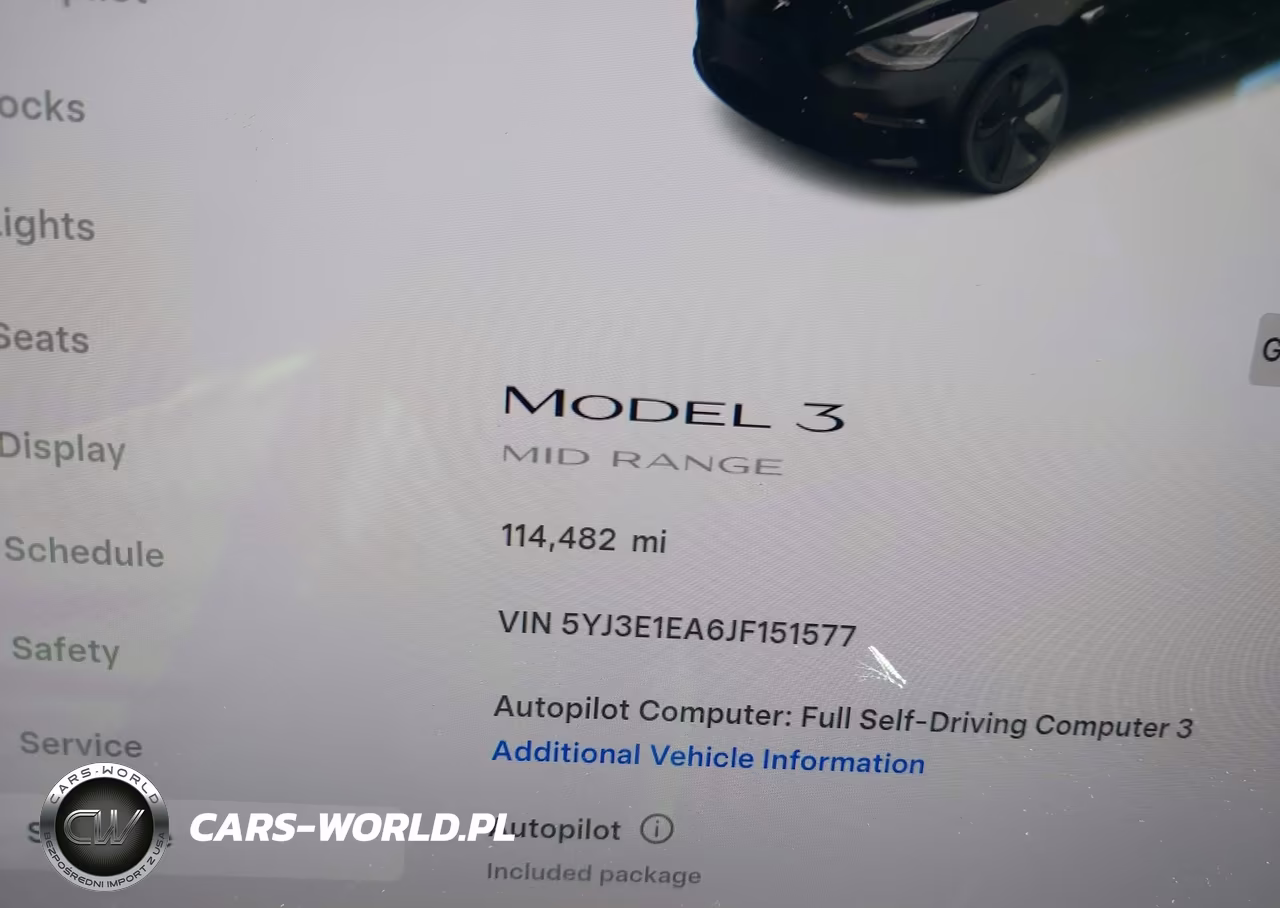 2018 Tesla Model 3 Long Range-Mid Range VIN:5YJ3E1EA6JF151577 - 7